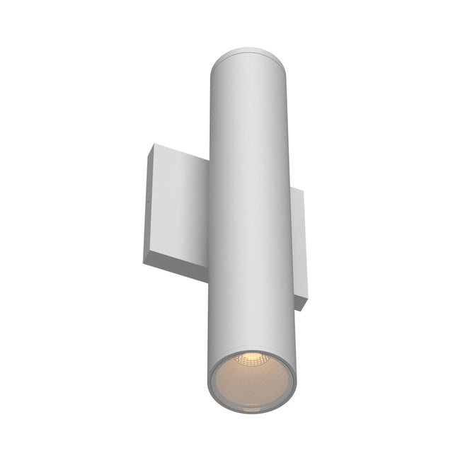 Kuzco Architectural Lorna 12-in (2-in Dia.) Exterior Wall Sconce Up/Down Light