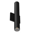 Kuzco Architectural Lorna 16-in (2-in Dia.) Exterior Wall Sconce Up/Down Light