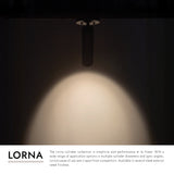 Kuzco Architectural Lorna 9-in (2-in Dia.) Adjustable Ceiling Mount