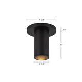 Kuzco Architectural Lorna 4-in (2-in Dia.) Ceiling Mount