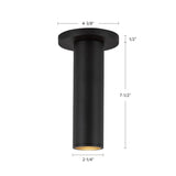 Kuzco Architectural Lorna 8-in (2-in Dia.) Ceiling Mount