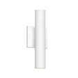 Kuzco Architectural Lorna 12-in (2-in Dia.) Wall Sconce Up/Down Light
