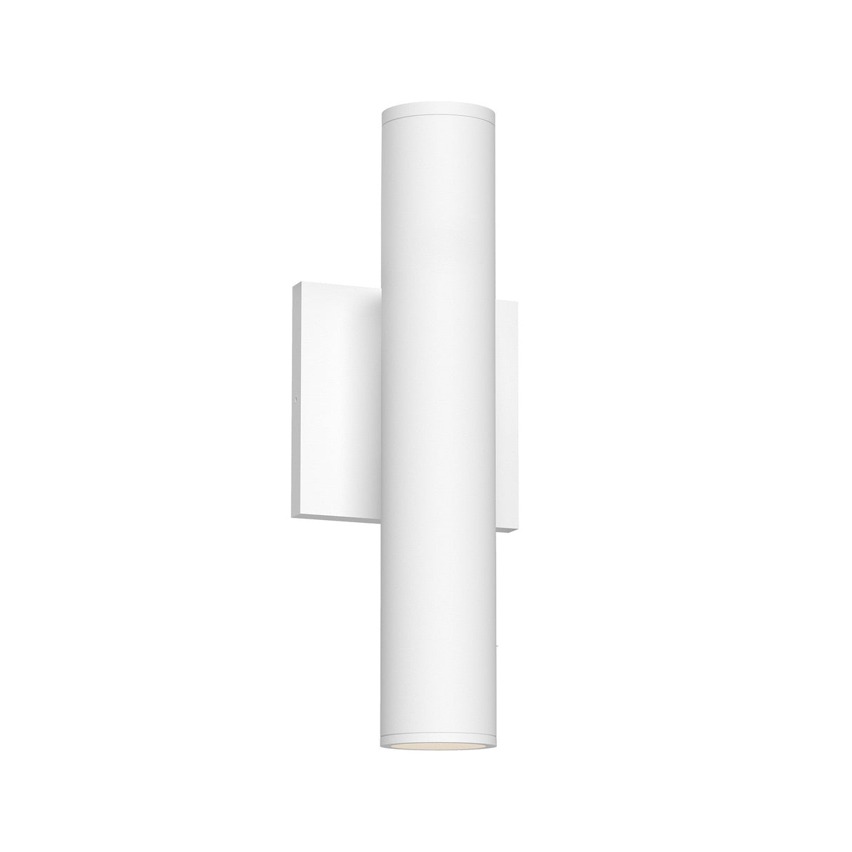 Kuzco Architectural Lorna 12-in (2-in Dia.) Wall Sconce Up/Down Light
