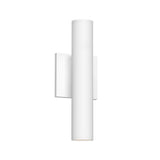 Kuzco Architectural Lorna 12-in (2-in Dia.) Wall Sconce Up/Down Light