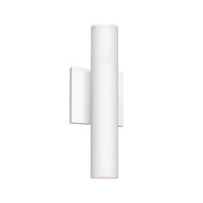 Kuzco Architectural Lorna 12-in (2-in Dia.) Wall Sconce Up/Down Light