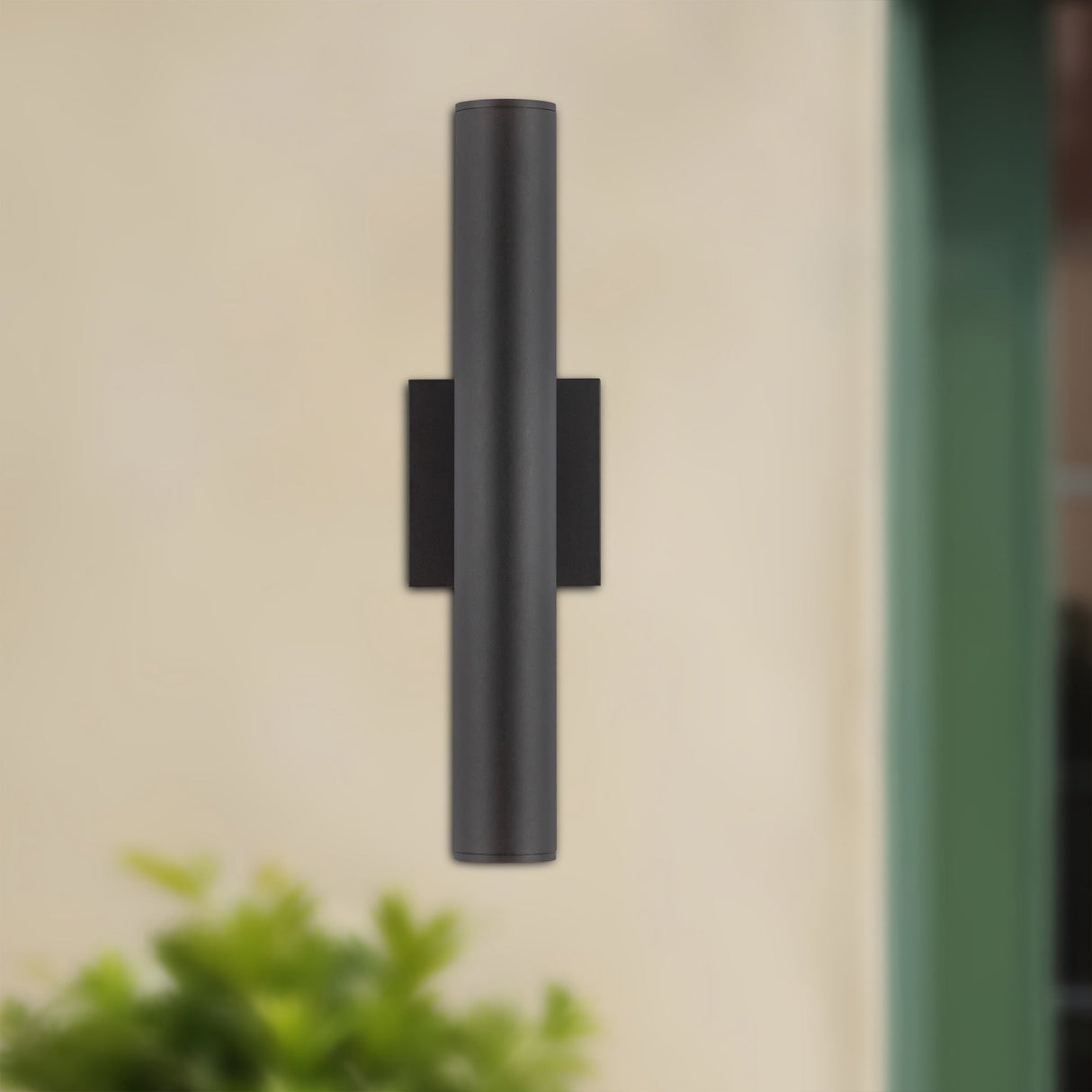 Kuzco Architectural Lorna 16-in (2-in Dia.) Wall Sconce Up/Down Light