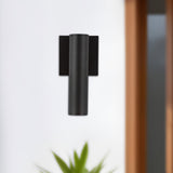 Kuzco Architectural Lorna 9-in (2-in Dia.) Interior/Exterior Wall Sconce