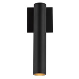 Kuzco Architectural Lorna 12-in (2-in Dia.) Interior/Exterior Wall Sconce