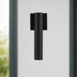 Kuzco Architectural Lorna 12-in (2-in Dia.) Interior/Exterior Wall Sconce