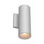 Kuzco Architectural Lorna 9-in (3-in Dia.) Exterior Wall Sconce Up/Down Light