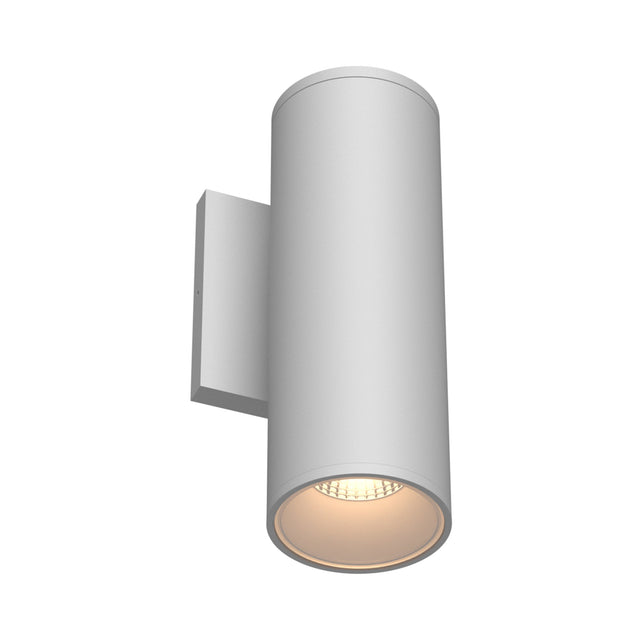 Kuzco Architectural Lorna 9-in (3-in Dia.) Exterior Wall Sconce Up/Down Light