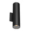 Kuzco Architectural Lorna 12-in (3-in Dia.) Exterior Wall Sconce Up/Down Light