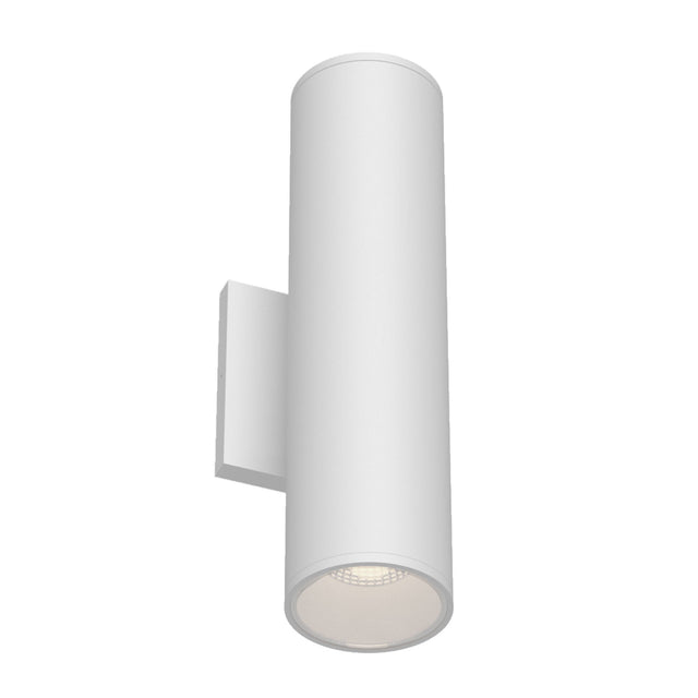 Kuzco Architectural Lorna 12-in (3-in Dia.) Exterior Wall Sconce Up/Down Light