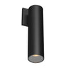 Kuzco Architectural Lorna 12-in (3-in Dia.) Exterior Wall Sconce