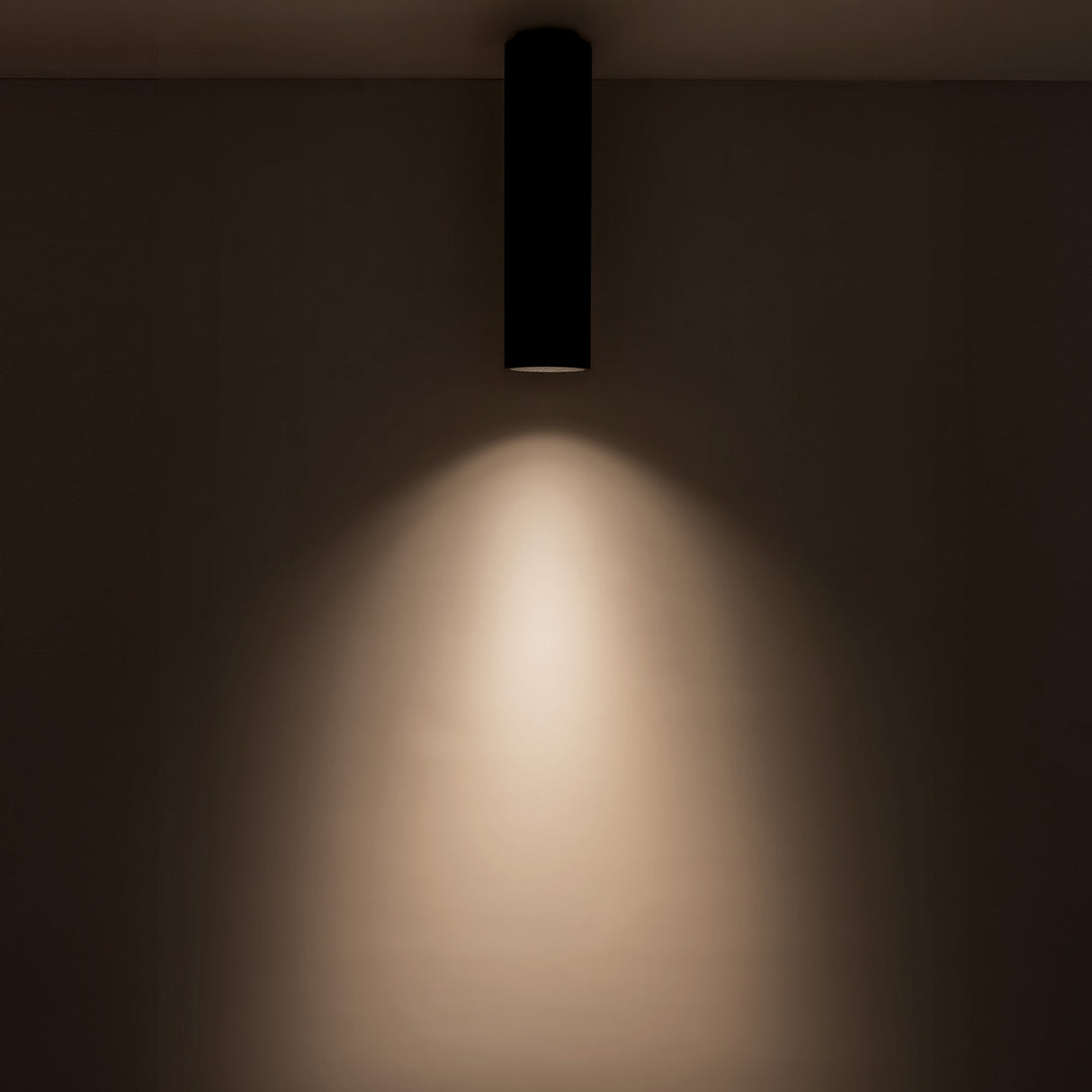 Kuzco Architectural Lorna 11-in (3-in Dia.) Flush Mount