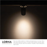 Kuzco Architectural Lorna 6-in (3-in Dia.) Adjustable Ceiling Mount