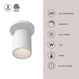 Kuzco Architectural Lorna 6-in (3-in Dia.) Adjustable Ceiling Mount
