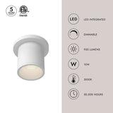 Kuzco Architectural Lorna 4-in (3-in Dia.) Ceiling Mount