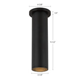Kuzco Architectural Lorna 12-in (3-in Dia.) Ceiling Mount