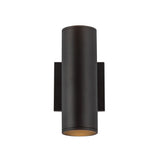 Kuzco Architectural Lorna 9-in (3-in Dia.) Wall Sconce Up/Down Light