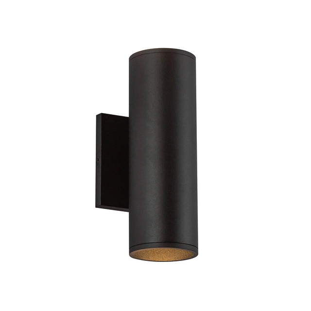 Kuzco Architectural Lorna 9-in (3-in Dia.) Wall Sconce Up/Down Light