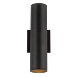 Kuzco Architectural Lorna 12-in (3-in Dia.) Wall Sconce Up/Down Light
