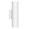 Kuzco Architectural Lorna 12-in (3-in Dia.) Wall Sconce Up/Down Light