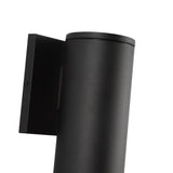 Kuzco Architectural Lorna 9-in (3-in Dia.) Interior/Exterior Wall Sconce