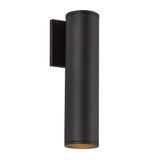 Kuzco Architectural Lorna 12-in (3-in Dia.) Interior/Exterior Wall Sconce