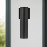 Kuzco Architectural Lorna 12-in (3-in Dia.) Interior/Exterior Wall Sconce