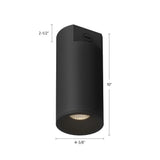 Kuzco Architectural Lorna 10-in (4-in Dia.) Concrete Ceiling Mount