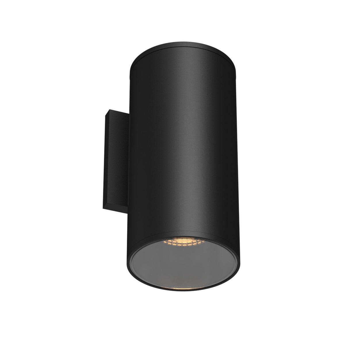 Kuzco Architectural Lorna 12-in (4-in Dia.) Exterior Wall Sconce Up/Down Light