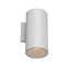 Kuzco Architectural Lorna 12-in (4-in Dia.) Exterior Wall Sconce Up/Down Light