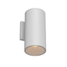 Kuzco Architectural Lorna 12-in (4-in Dia.) Exterior Wall Sconce Up/Down Light