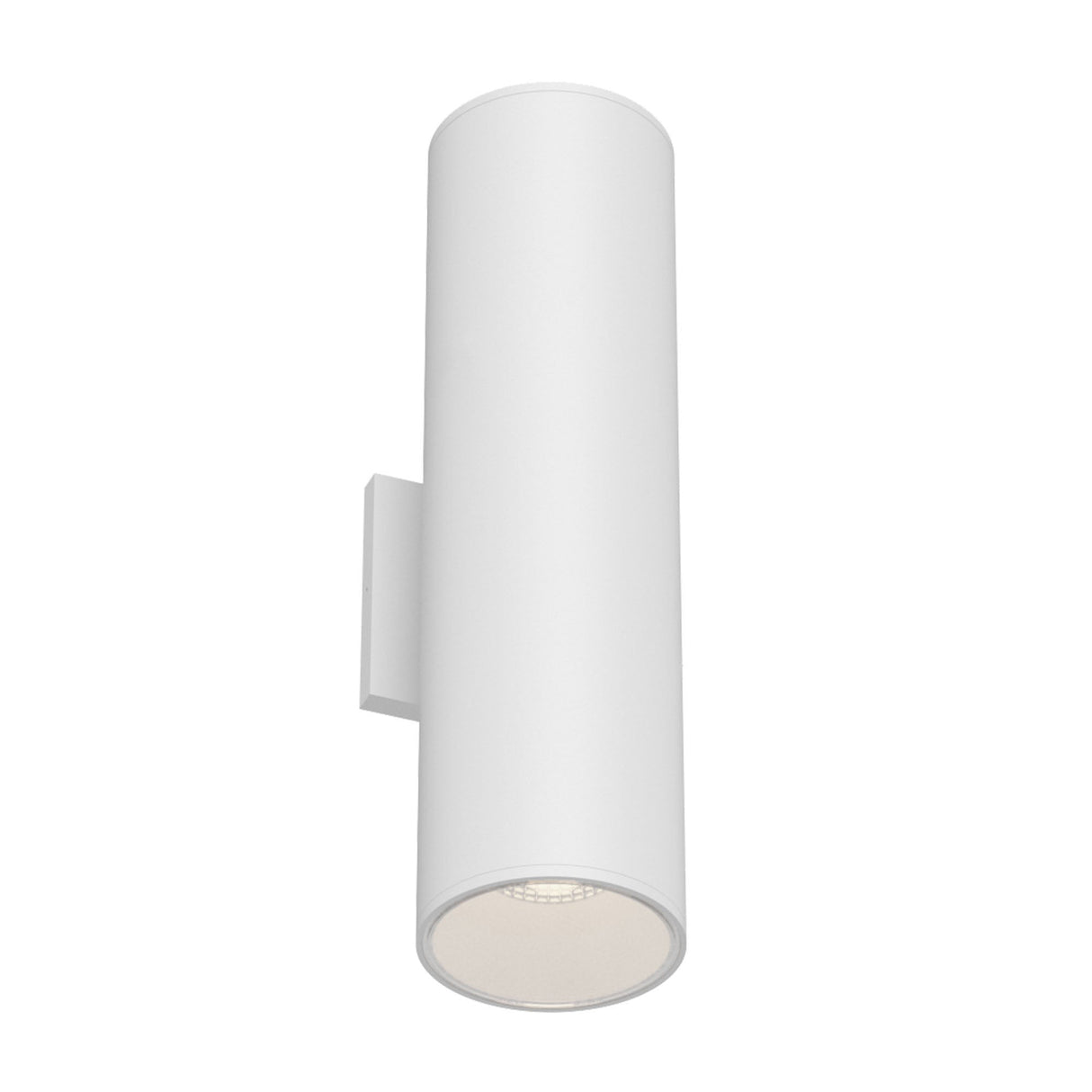 Kuzco Architectural Lorna 16-in (4-in Dia.) Exterior Wall Sconce Up/Down Light