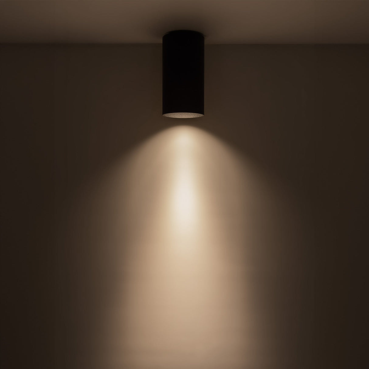 Kuzco Architectural Lorna 8-in (4-in Dia.) Flush Mount