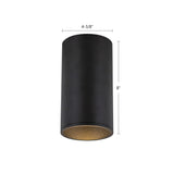Kuzco Architectural Lorna 8-in (4-in Dia.) Flush Mount