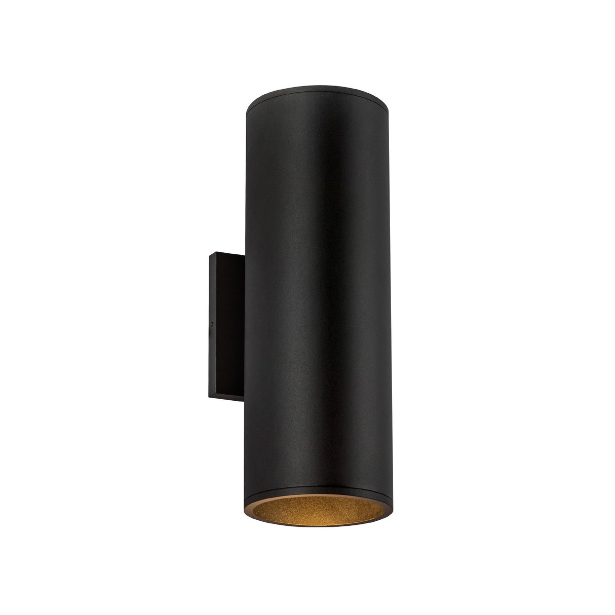Kuzco Architectural Lorna 12-in (4-in Dia.) Wall Sconce Up/Down Light