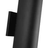 Kuzco Architectural Lorna 12-in (4-in Dia.) Wall Sconce Up/Down Light