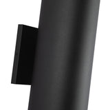 Kuzco Architectural Lorna 16-in (4-in Dia.) Wall Sconce Up/Down Light