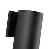 Kuzco Architectural Lorna 9-in (4-in Dia.) Interior/Exterior Wall Sconce