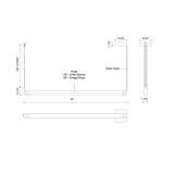 Kuzco Laurence 41-in Linear Pendant