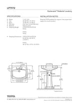 Guinevere®Pedestal Lavatory
