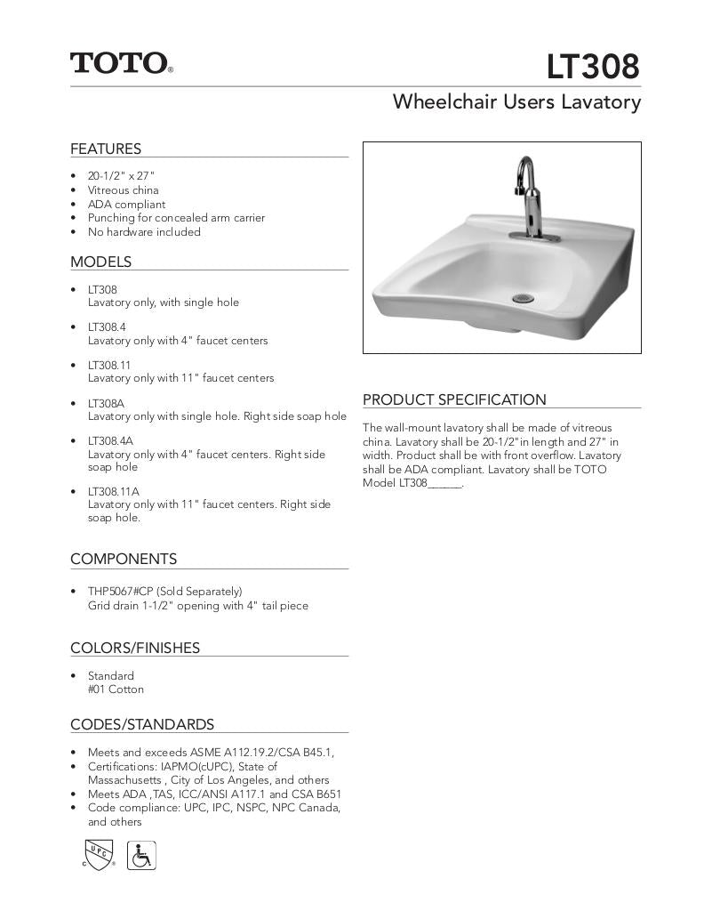 Commercial Wall-Mount Wheelchair User