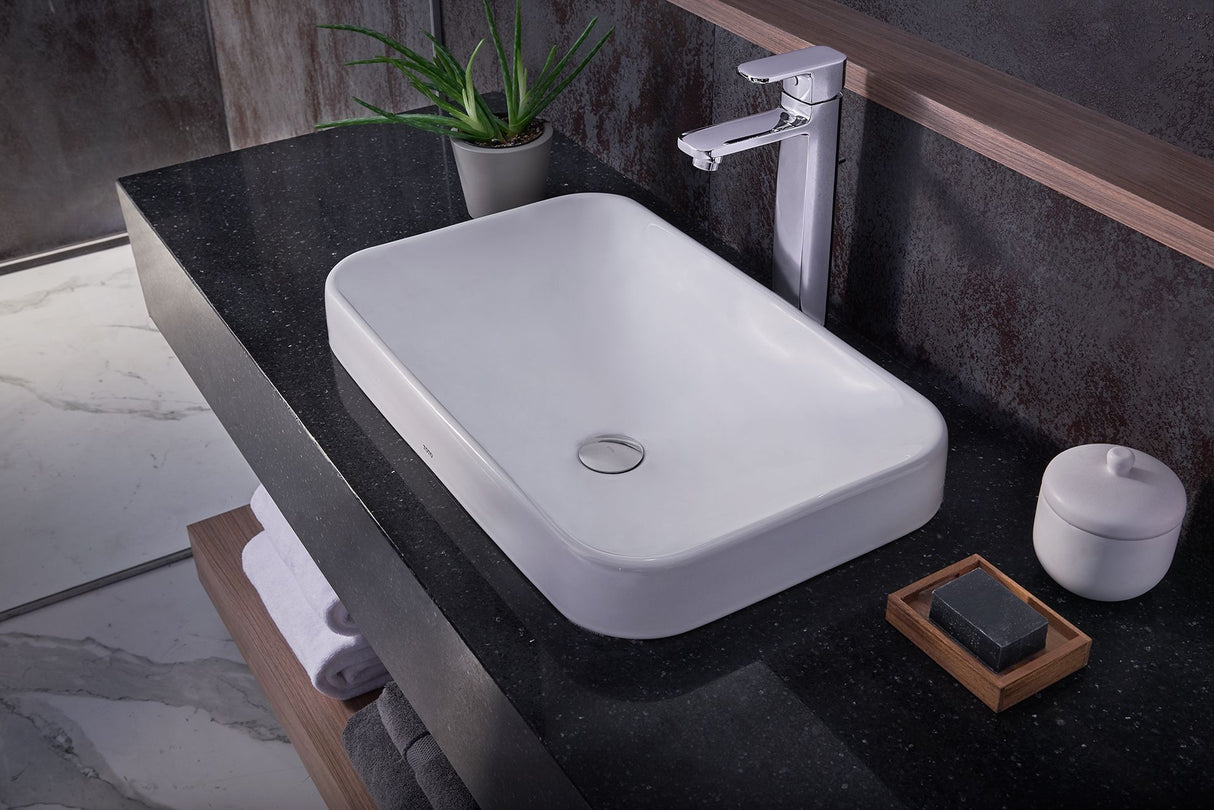 Arvina 23-5/8" Rectangle Vessel Lavatory - Outset