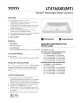 Kiwami®23-5/8" Rectangle Vessel Lavatory