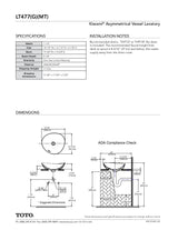 Kiwami®Asymmetrical Vessel Lavatory