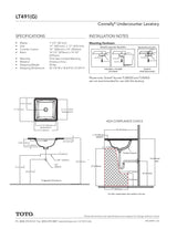 Connelly®Undercounter Lavatory