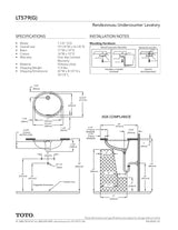 Rendezvous®Undercounter Lavatory