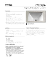 Legato Undercounter Lavatory